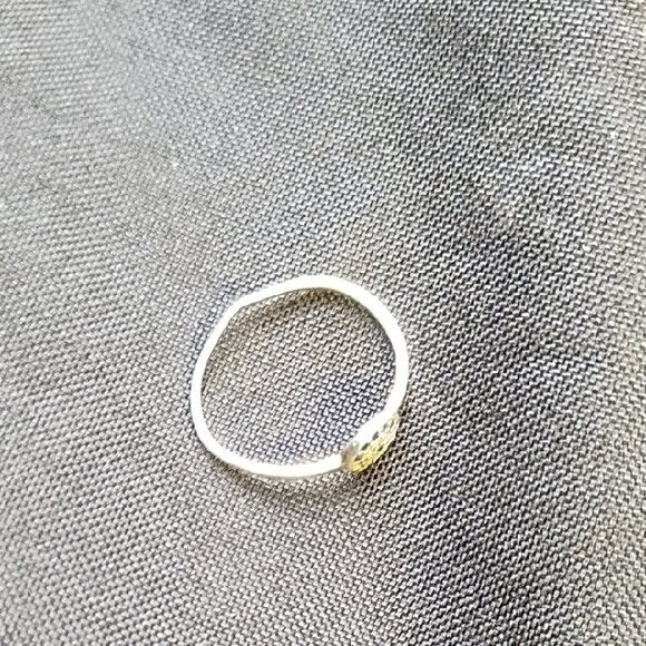 Sterling Silver Evil Eye Ring - Picture 2 of 3